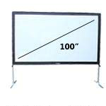 4.08 foot by 7.25 foot fastfold screen