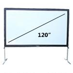 4.9 foot by 8.7 foot fastfold screen